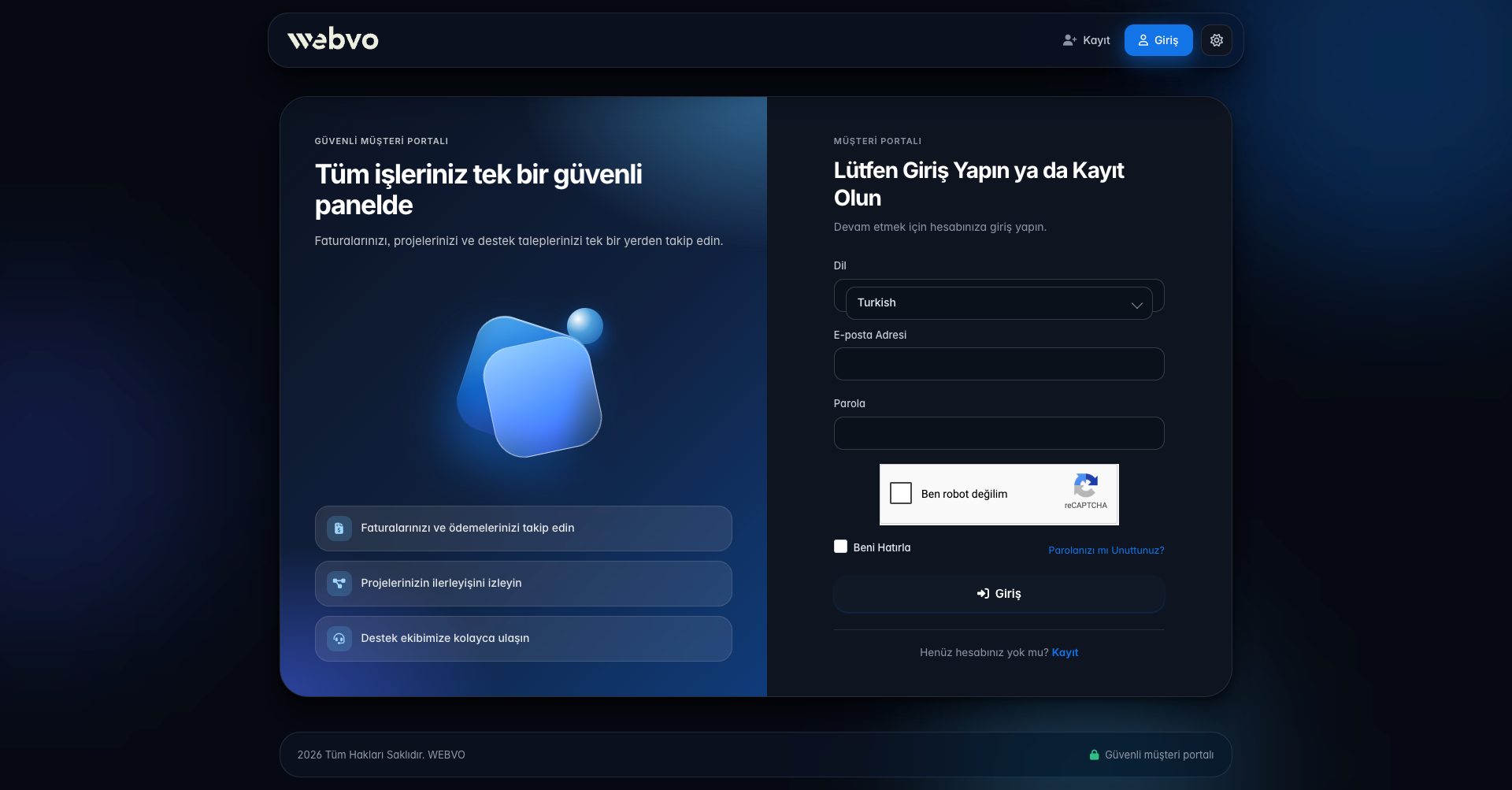 Perfex CRM Müşteri Teması - Nova